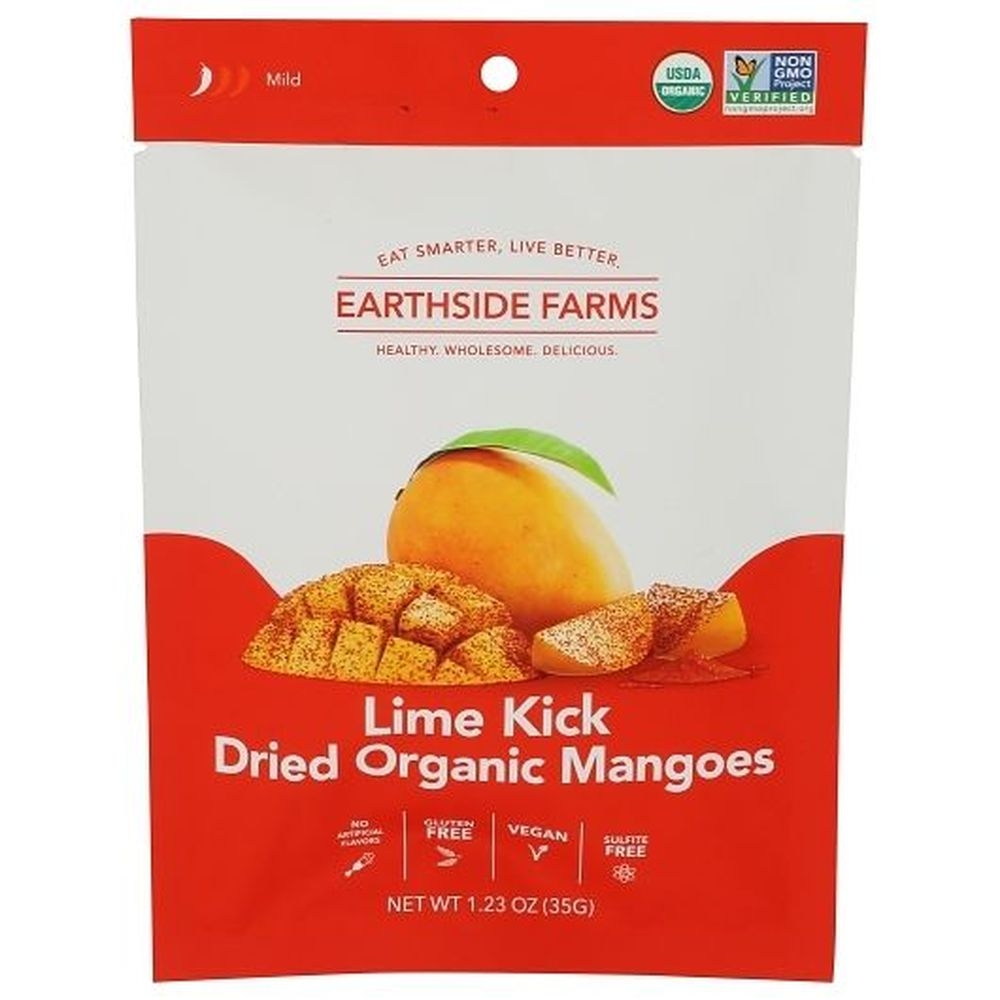 Lime Kick Dried Organic Mangoes 1.23 Ounce