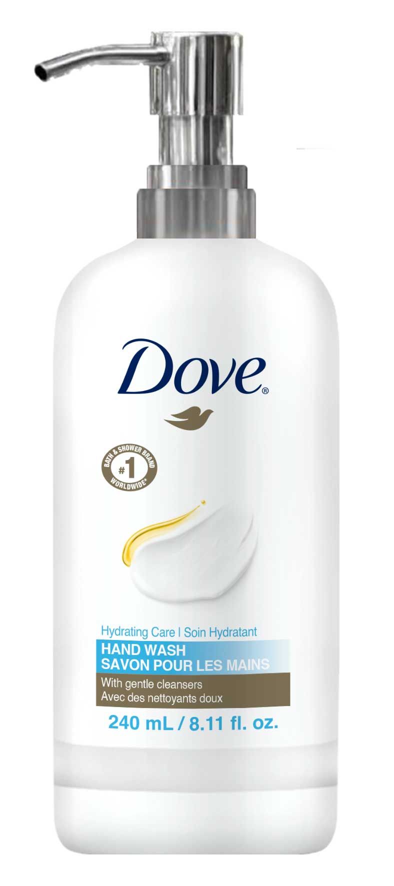 Dove Professional Hydrating Care Hand Wash Pump, 8.11 Fl Oz -- 24 Per Case