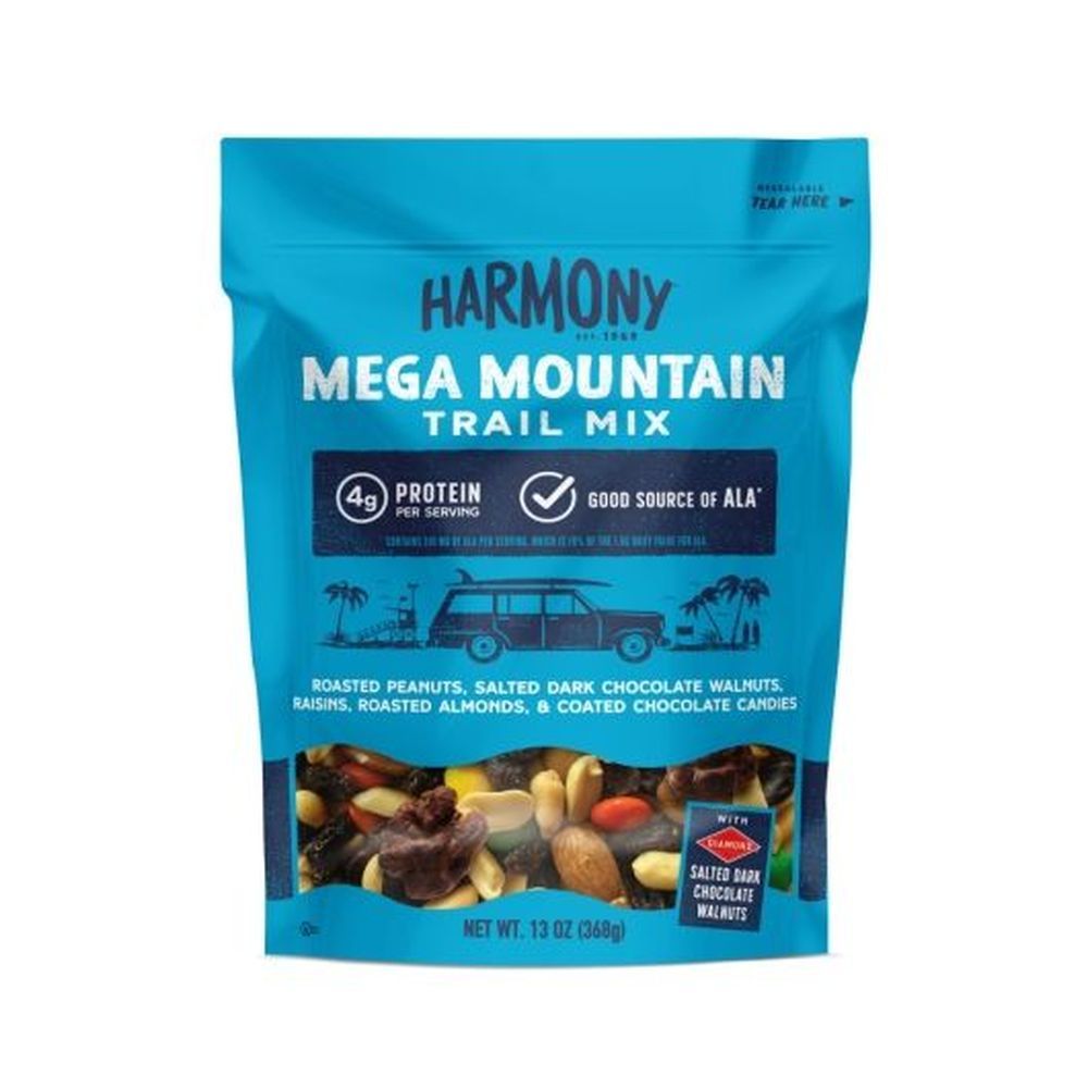Harmony Mega Mountain Trail Mix, 13 Ounce -- 6 Per Case