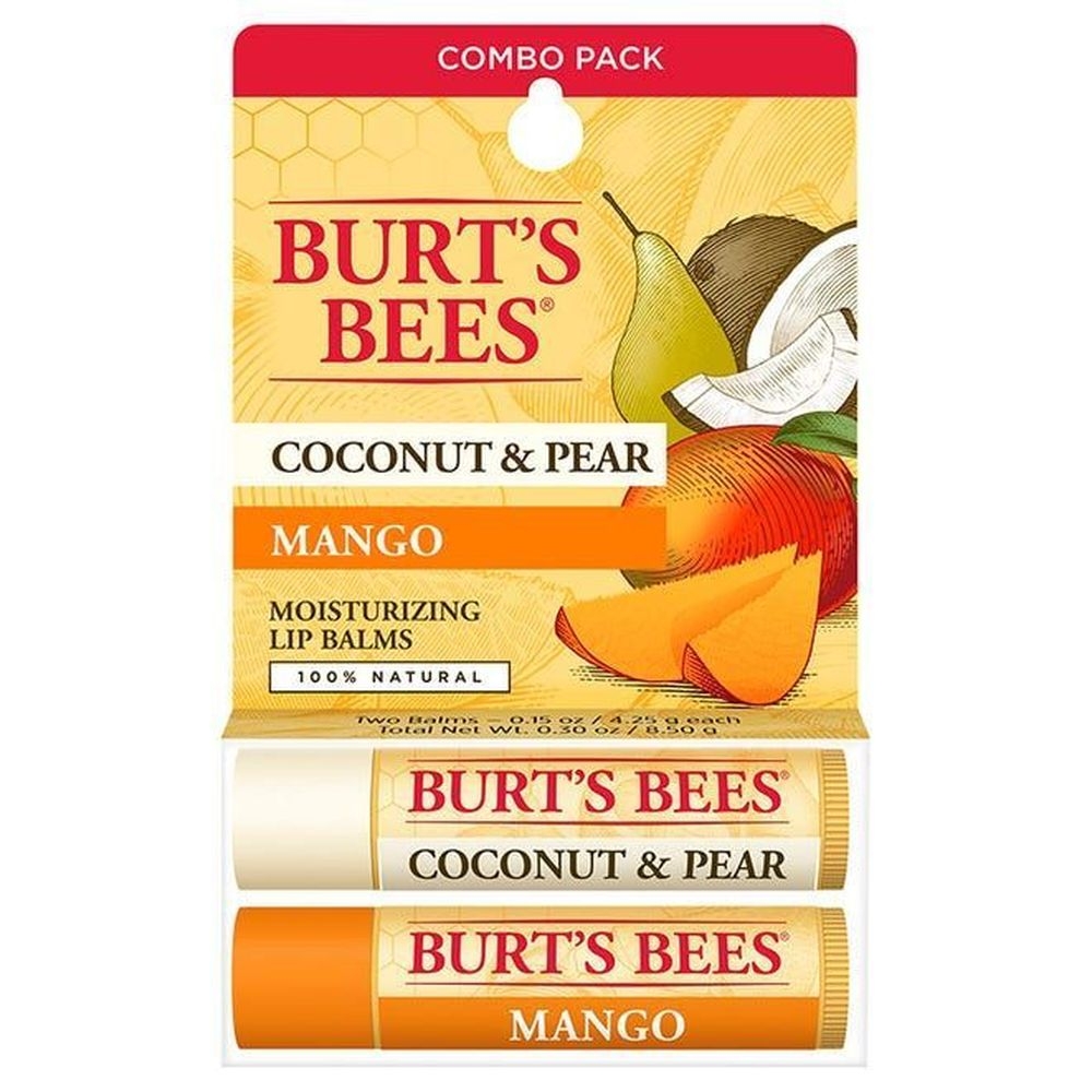 0.15 Ounce Coconut and Pear and Mango Moisturizing Lip Balm