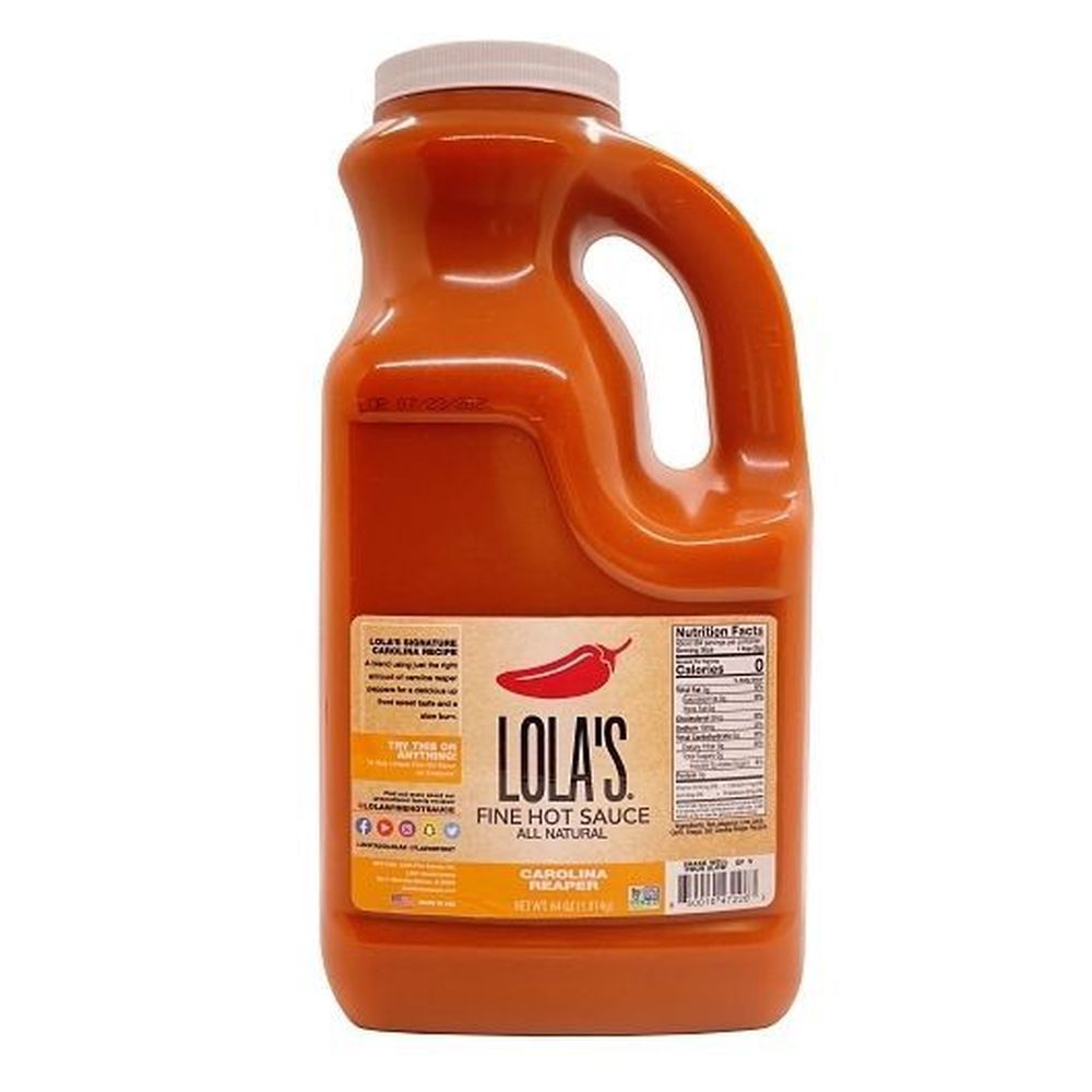 Lola's Carolina Reaper Fine Hot Sauce, 4 Count