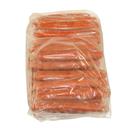 Nathans Famous 7/1 Skinless Beef Frank, 6 3/4 inch -- 70 per case.