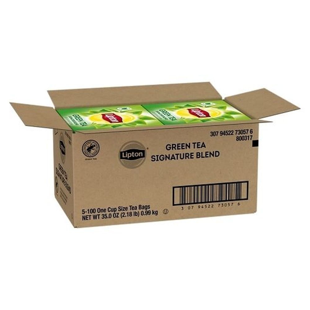 Lipton Signature Blend Hot Green Tea, 500 Tea Bags
