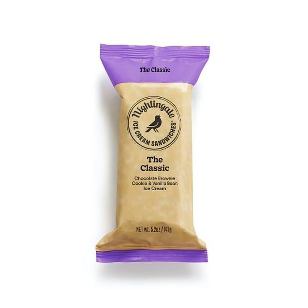 Nightingale The Classic Ice Cream Sandwiches, 5.2 Ounce -- 12 Per Case