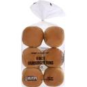 4 inch White Hamburger Bun