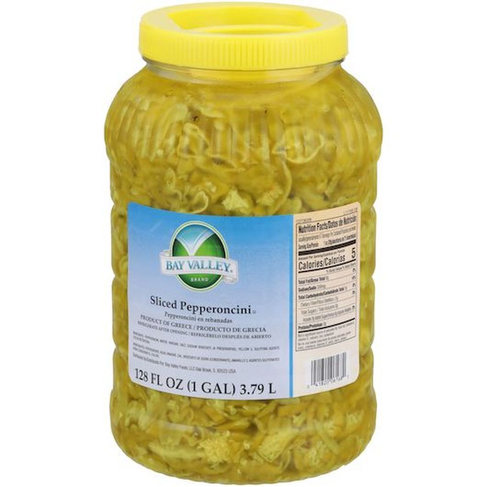Bay Valley Foods Pepperocini Sliced, 1 Gallon -- 4 Per Case
