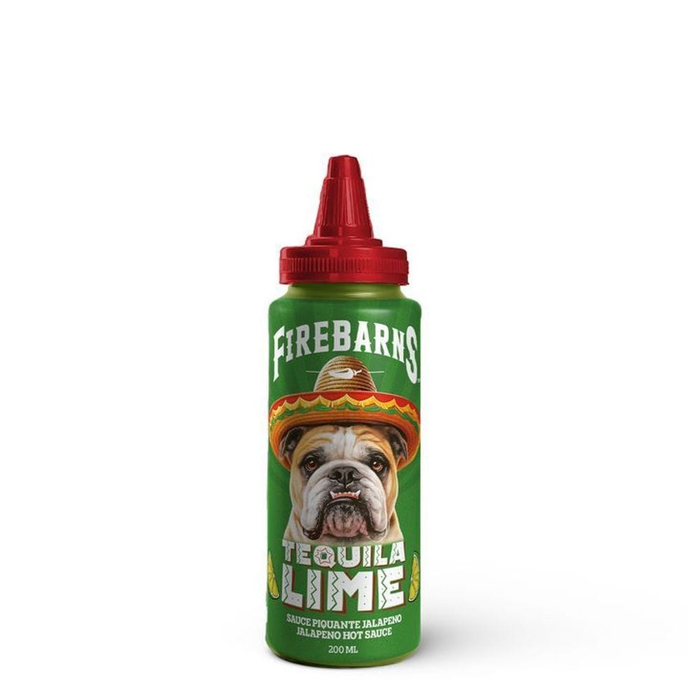 Firebarns Tequila Lime Hot Sauce, 7 Ounce -- 6 Per Case