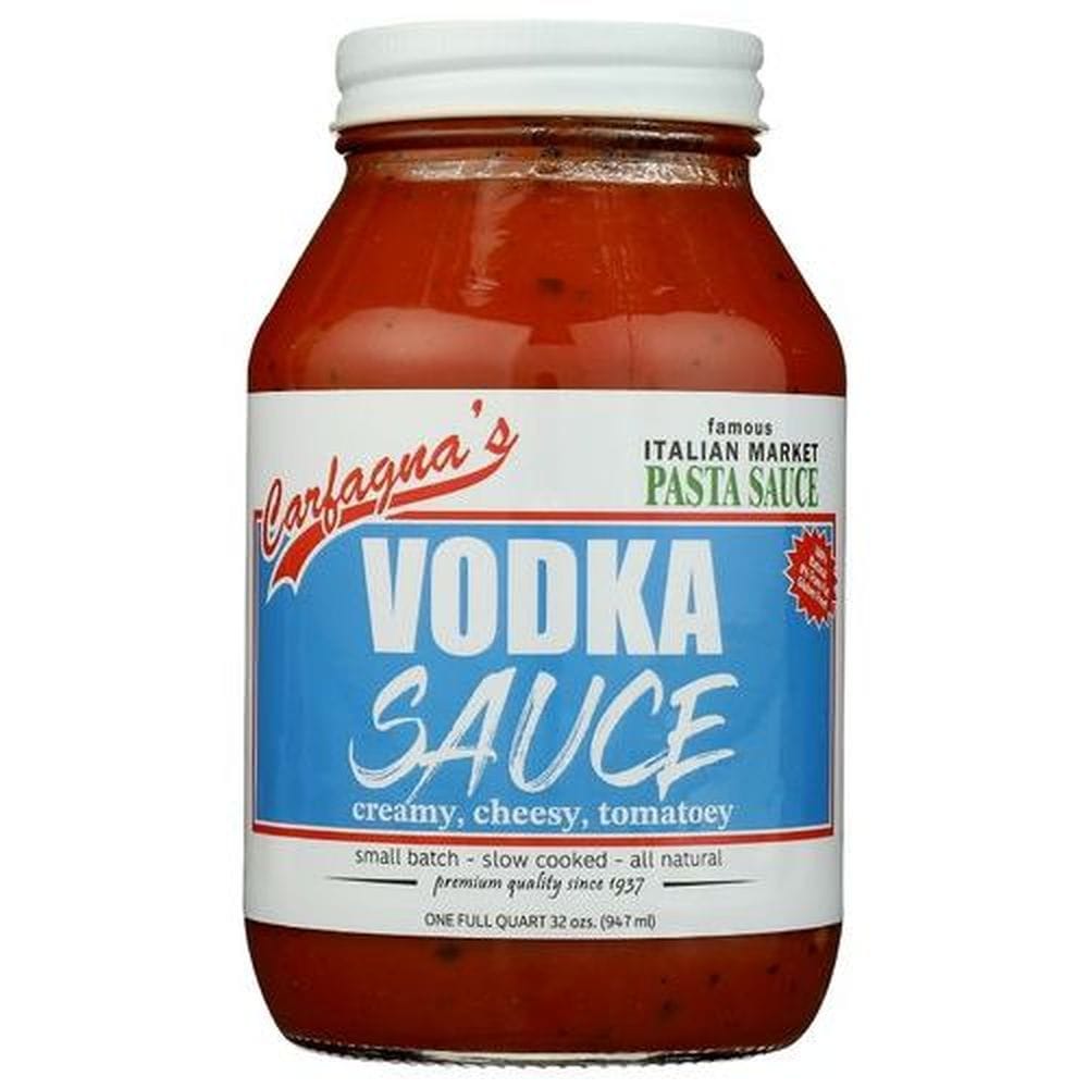 Carfagnas Vodka Pasta Sauce, 32 Ounce -- 6 Per Case