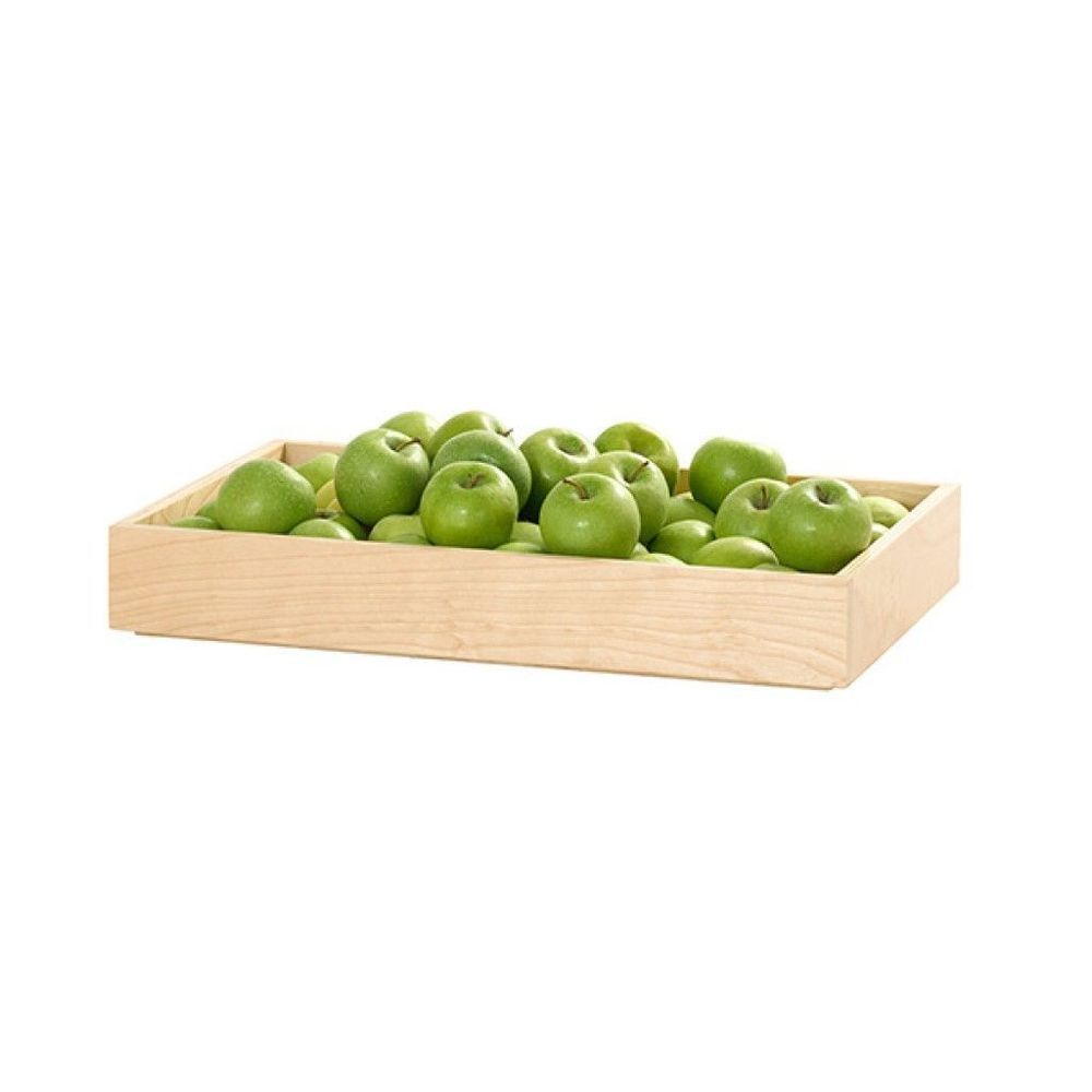Cal-mil Logan Collection Birch Wood Medium Tray, 12 X 20 X 3 Inch