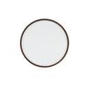 Hudson Two Tone Collection Stoneware Low Rim Melamine Plate