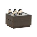 Vista Collection Mocha Ice Housing with Polycarbonate Pan and Liner