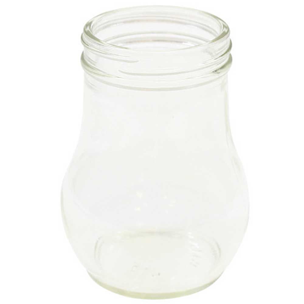 Tablecraft Glass Jar For Syrup Dispenser, 6 Ounce Capacity -- 12 Per Case