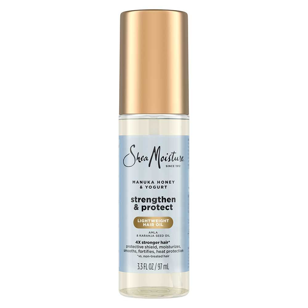 Shea Moisture Manuka Honey And Yogurt Strengthen And Protect Lightweight Hair Oil, 3.3 Fluid Ounce -- 6 Per Case