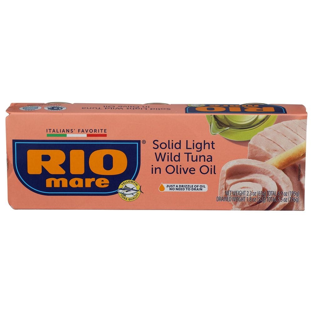 Rio Mare Solid Light Wild Tuna In Olive Oil, 6.9 Ounce -- 8 Per Case