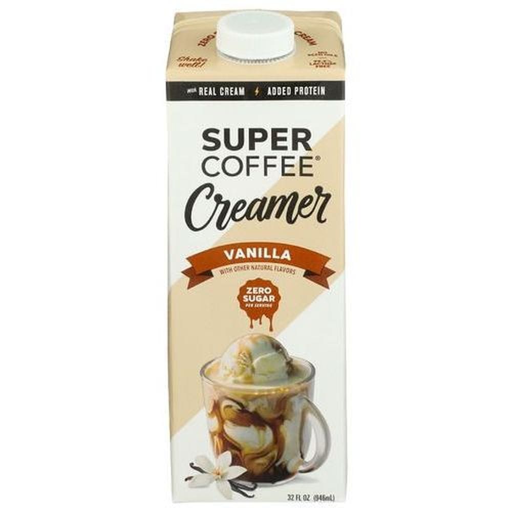 Super Coffee Vanilla Creamer, 32 Fluid Ounce -- 6 Per Case