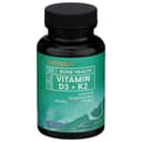Vitamin D3 Plus K2 Veggie Capsules