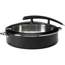 Rondeau Buffet Server Round Black Pot with Food Pan