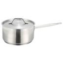 Winco Premium Stainless Steel Sauce Pan with Cover, 6 Quart -- 1 set.