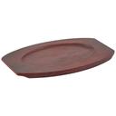 Winco Wood Underliner - Fits 10 inch Aluminum Sizzling Platter.