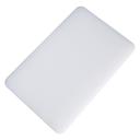Winco Plastic White Rectangular Cutting Board, 6 x 10 x 1/2 inch.