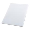 Winco Plastic White Rectangular Cutting Board, 12 x 18 x 3/4 inch.