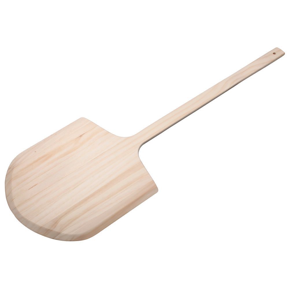 Winco Wooden 14 X 15 Inch Blade Pizza Peel, 42 Inch Overall Length