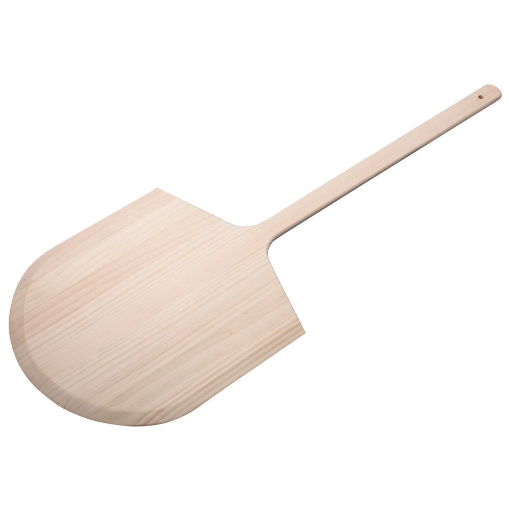 Winco Wooden 16 X 17-1/2 Inch Blade Pizza Peel, 42 Inch Overall Length
