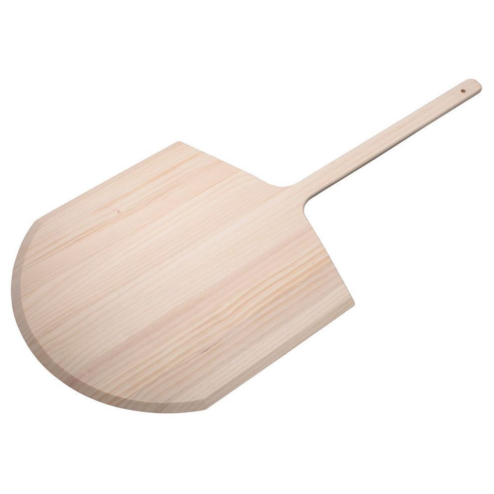 Winco Wooden 20 X 20 Inch Blade Pizza Peel, 42 Inch Overall Length
