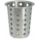 Winco Stainless Steel Flatware Cylinder, 4.5 inch Length.