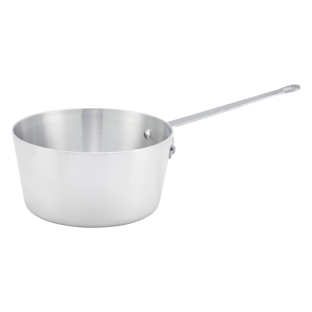 Winco Tapered Aluminum 3mm Sauce Pan, 5 Quart Capacity -- 6 Per Case