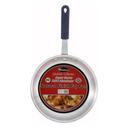 Winco Gladiator 3003 Aluminum Natural Finish Fry Pan with Silicone Sleeve, 7 inch.