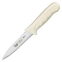 Winco Stal Stamped Serrated Paring Knife, 3.5 inch -- 6 per case.