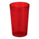 Winco Red Pebbled Tumbler, 5 Ounce -- 6 per case.