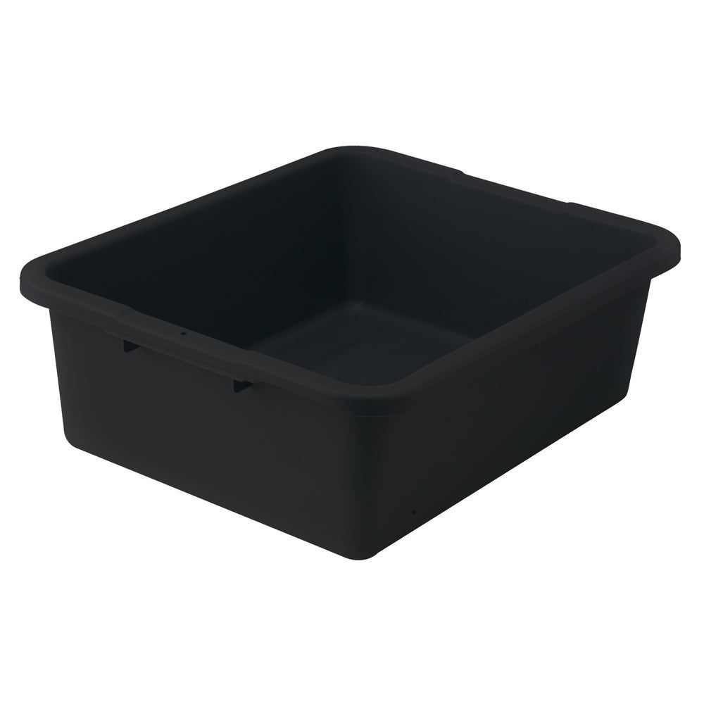 Winco Black Heavyweight Polypropylene Dish Box, 21.0 X 17.0 X 7.0 Inch -- 6 Per Case