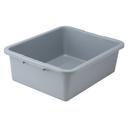 Winco Gray Heavy Duty Dish Box, 7 inch -- 6 per case.