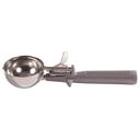Winco Size 8 Ice Cream Disher with Gray One Piece Handle, 4 Ounce -- 12 per case.