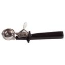 Winco Size 30 Ice Cream Disher with Black One Piece Handle, 1 Ounce -- 12 per case.