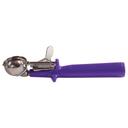 Winco Size 40 Ice Cream Disher with Purple One Piece Handle, 3/4 Ounce -- 12 per case.