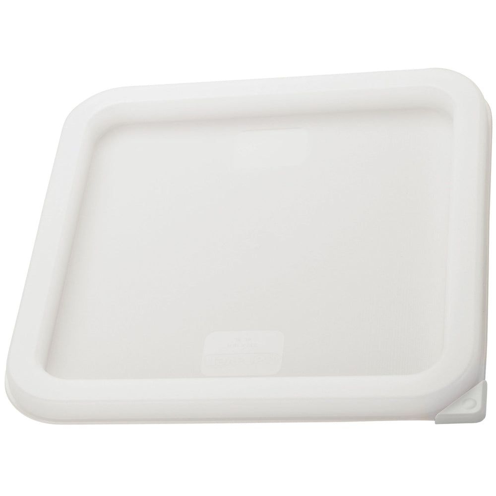 Winco White Polyethylene Cover For Pesc 6/8 Quart Square Food Storage Container -- 12 Per Case
