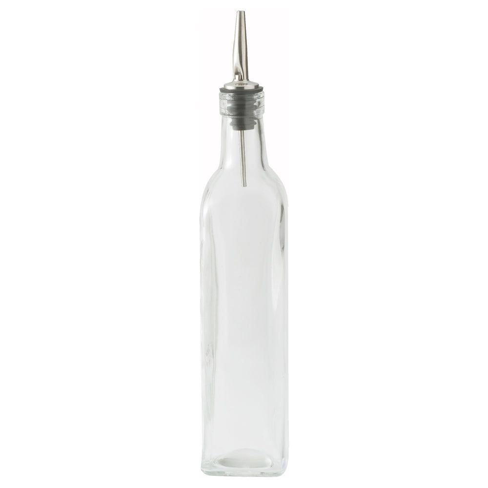 Winco Glass Oil/vinegar Cruet With Pourer, 16 Ounce Capacity -- 12 Per Case