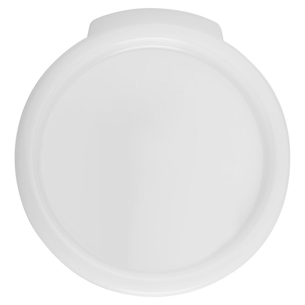 Winco White Polypropylene Cover For Pprc-1w Round Food Storage Container -- 12 Per Case
