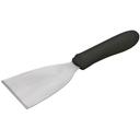 Winco Black Polypropylene Handle Scraper, 4 1/2 x 3 1/8 inch Blade -- 12 per case.