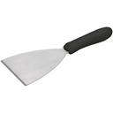 Winco Black Polypropylene Handle Scraper, 4 7/8 x 4 inch Blade -- 12 per case.