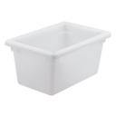 Winco Polypropylene White Half Size Food Storage Box, 18 x 12 x 9 inch -- 6 per case.