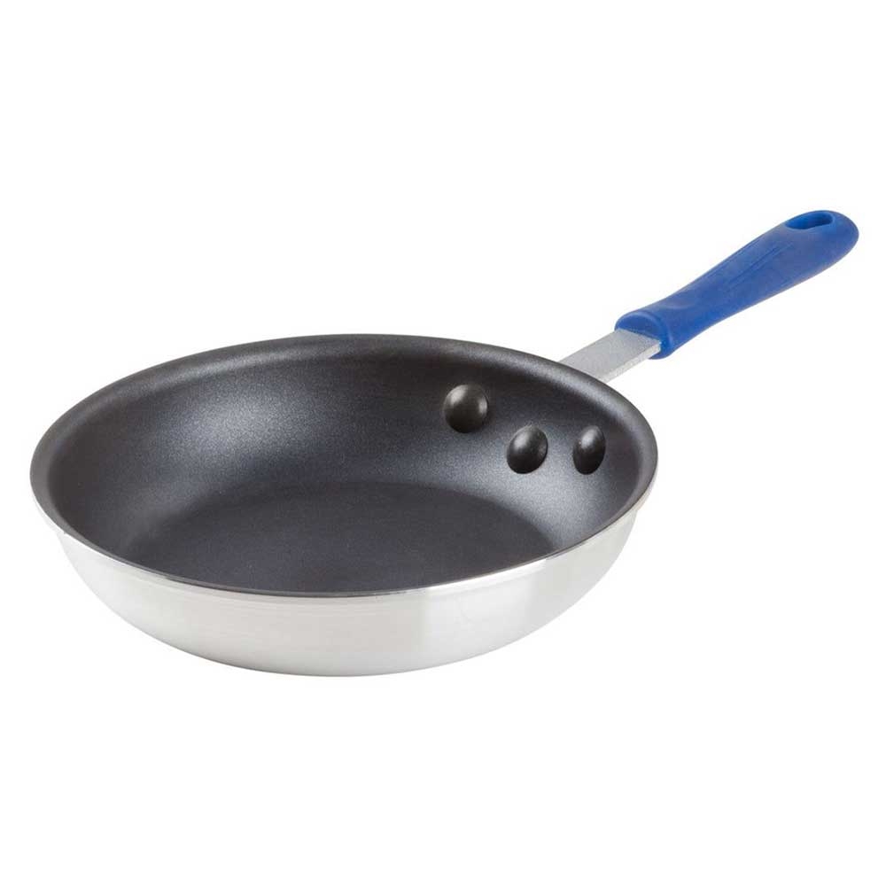 Winco Induction Ready Aluminum Fry Pan with Stainless Steel Bottom and Sleeve, 8 inch -- 6 per case.