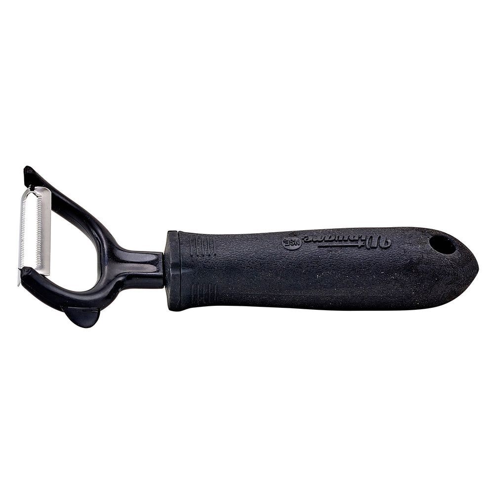 Winco Stainless Steel Serrated Edge Y Peeler With Soft Grip Handle, 6.63 X 2.56 X 1.44 Inch -- 12 Per Case