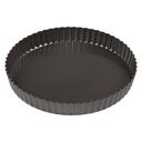 Winco Carbon Steel Non Stick Quiche Pan, 10 inch Dia x 1 1/4 inch Height -- 6 per case.