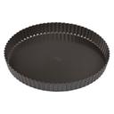 Winco Carbon Steel Non Stick Quiche Pan, 12 inch Dia x 1 3/8 inch Height -- 6 per case.