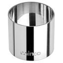 Winco Round Pastry Mold, 2 x 1.75 inch -- 12 per case.