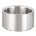 Winco Satin Finish Solid Double Wall Wine Coaster, 5 inch Dia -- 12 per case.
